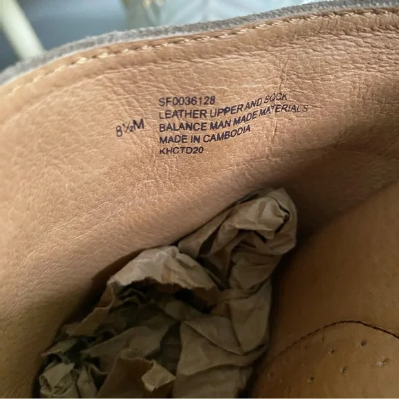 ✨Sofft Adena Slip On Backless Bootie Block Heel Mules Clogs Taupe Suede Sz 8.5 M - Picture 11 of 12